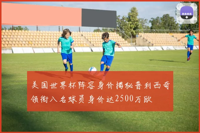 美国世界杯阵容身价揭秘普利西奇领衔八名球员身价达2500万欧